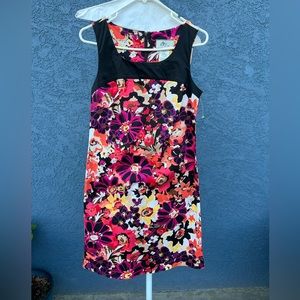 Retro Floral Party Dress Size 6